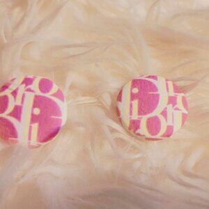 Faux Christian Dior earrings